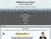 Tablet Screenshot of pays-de-loire.debarras-de-maison.com