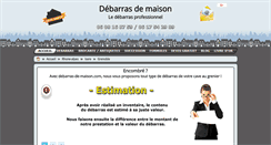 Desktop Screenshot of grenoble.debarras-de-maison.com