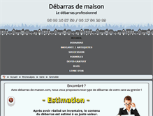 Tablet Screenshot of grenoble.debarras-de-maison.com