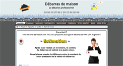 Desktop Screenshot of mont-de-marsan.debarras-de-maison.com