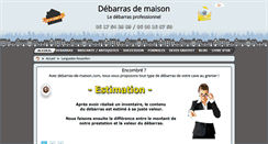 Desktop Screenshot of languedoc-roussillon.debarras-de-maison.com