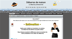 Desktop Screenshot of perpignan.debarras-de-maison.com