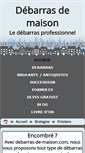 Mobile Screenshot of finistere.debarras-de-maison.com